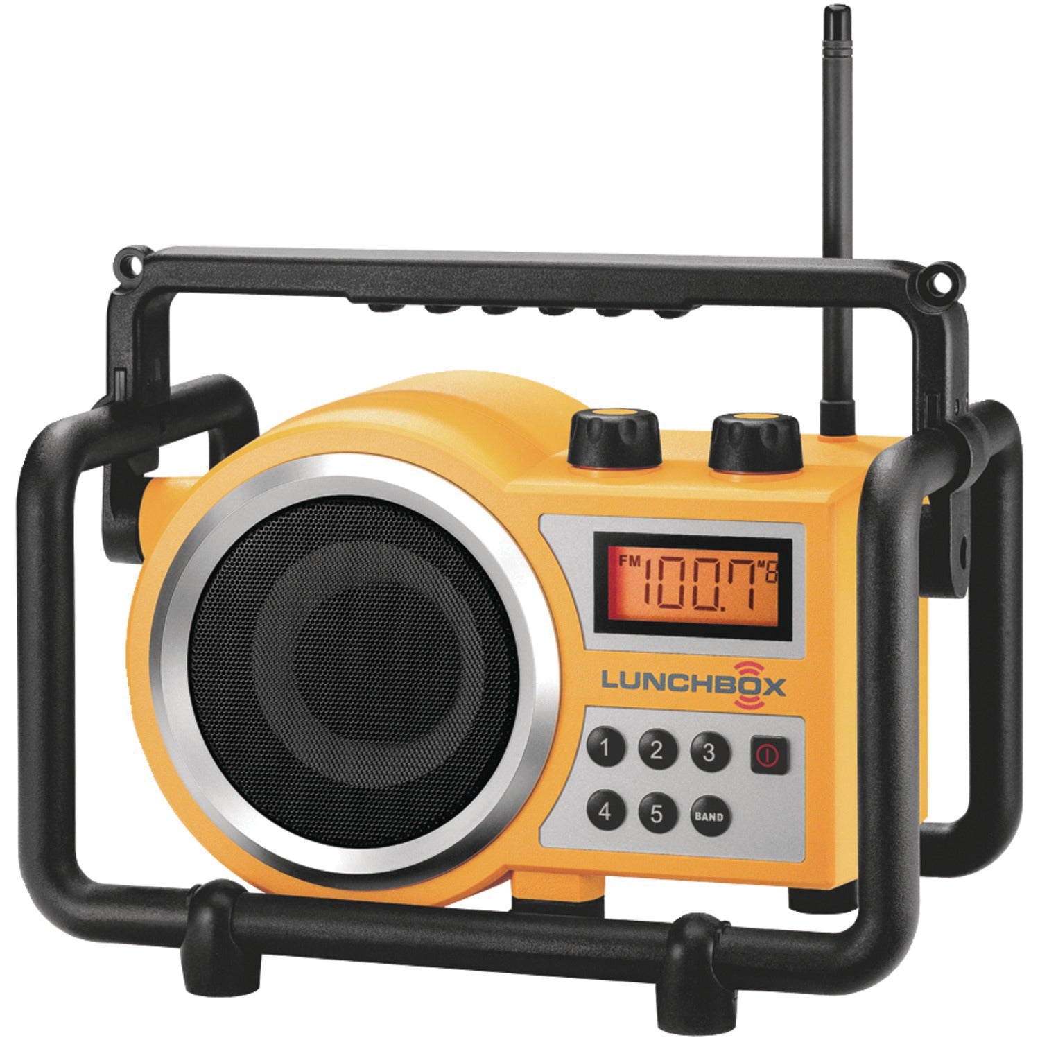 Image of Sangean LUNCHBOX LB-100 AM/FM Utility Radio - Yellow