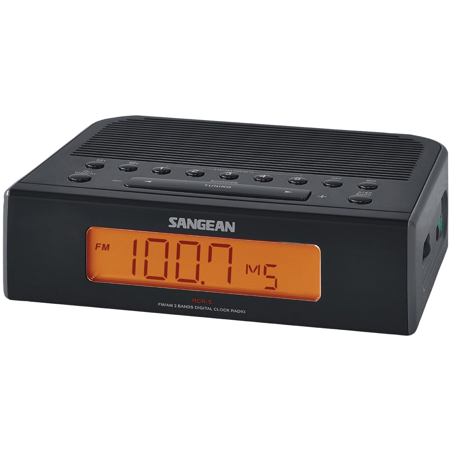 Image of Sangean RCR-5 Desktop Alarm Clock Radio