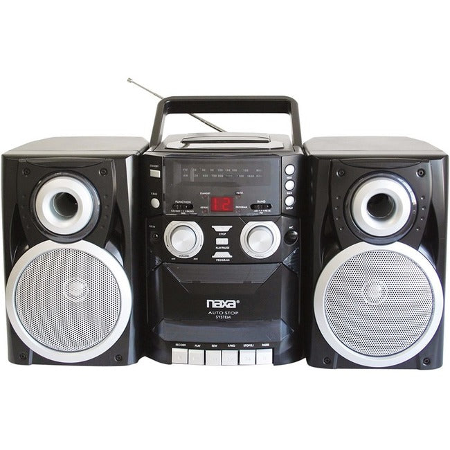 Photo 1 of Naxa Portable CD Player with AM/FM Radio, Cassette and Detachable Speakers