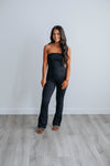 Strapless Fitted Jumpsuit