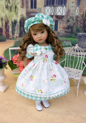 Elegant Birdcage - dress, hat, socks & shoes for Little Darling Doll o ...