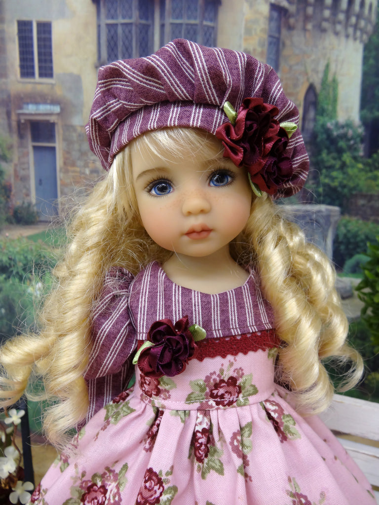 Lady Moon Rose - dress, hat, socks & shoes for Little Darling Doll or ...