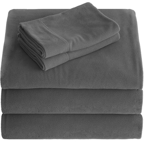 micro fleece cozy sheet set barehome com fleece sheets sale