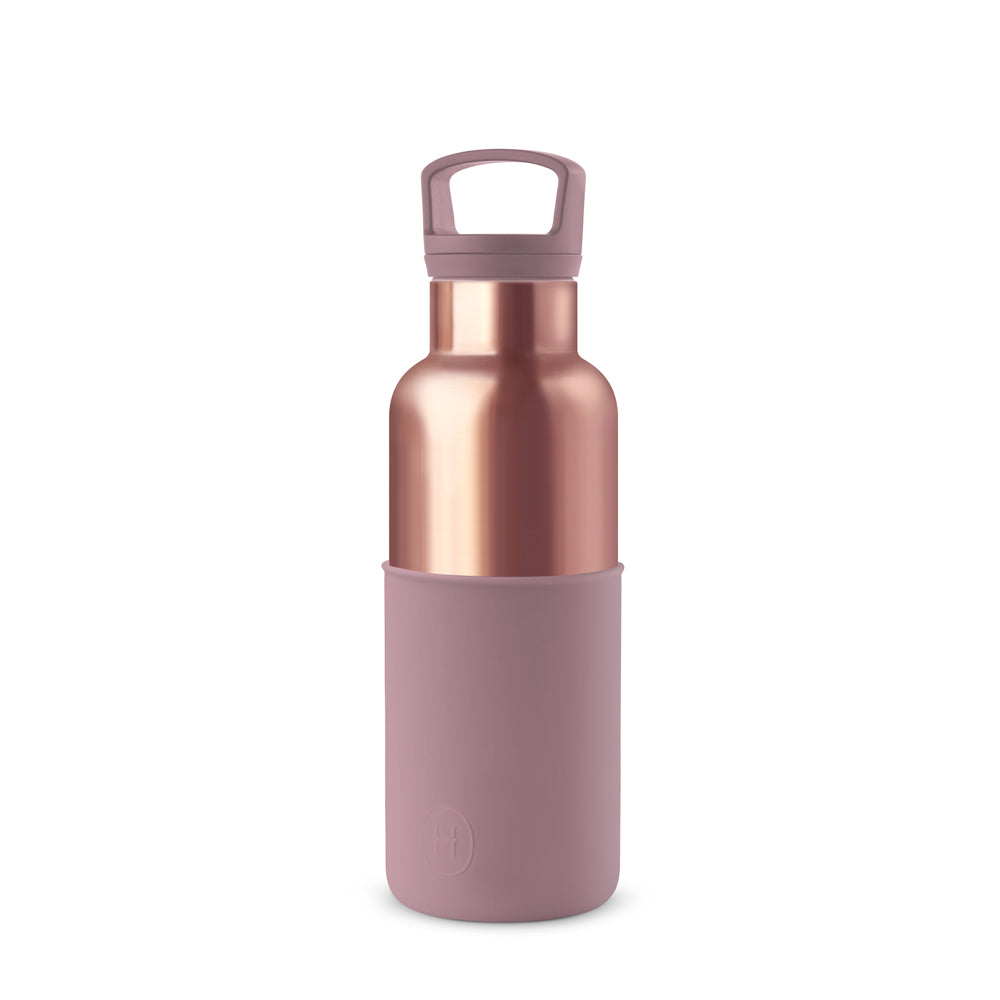 rose gold thermo bottle
