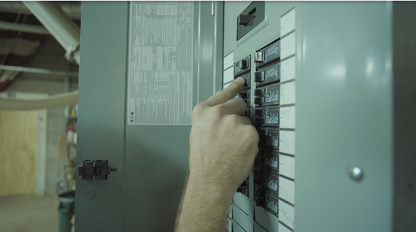 Installing Reclaimed Wood Planks Around Outlets and Light Switches