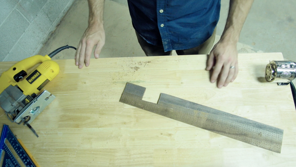 Installing Reclaimed Wood Planks Around Outlets and Light Switches