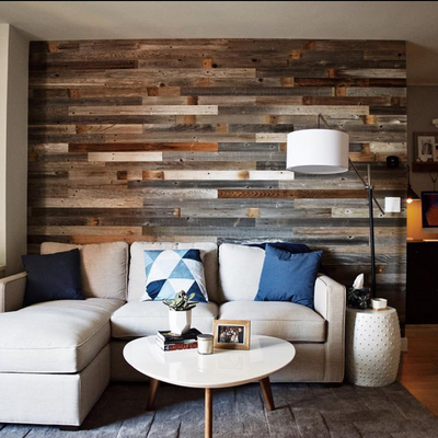 26 HQ Images Barn Wood Paneling For Walls : Big Changes In My Living Room In My Own Style