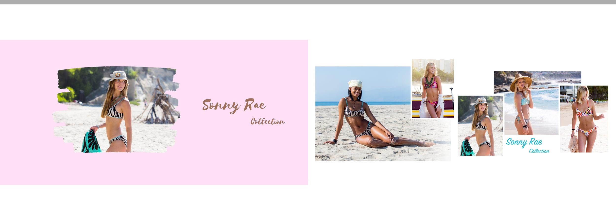 SonnyRae-swimwear-separates-Tiger-print-bikinis-tropical-print-fuchsia-hippie-inspired-colorful