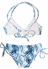 Chance Loves Tropical Sapphire Girls Two Piece Bikini Swimwear