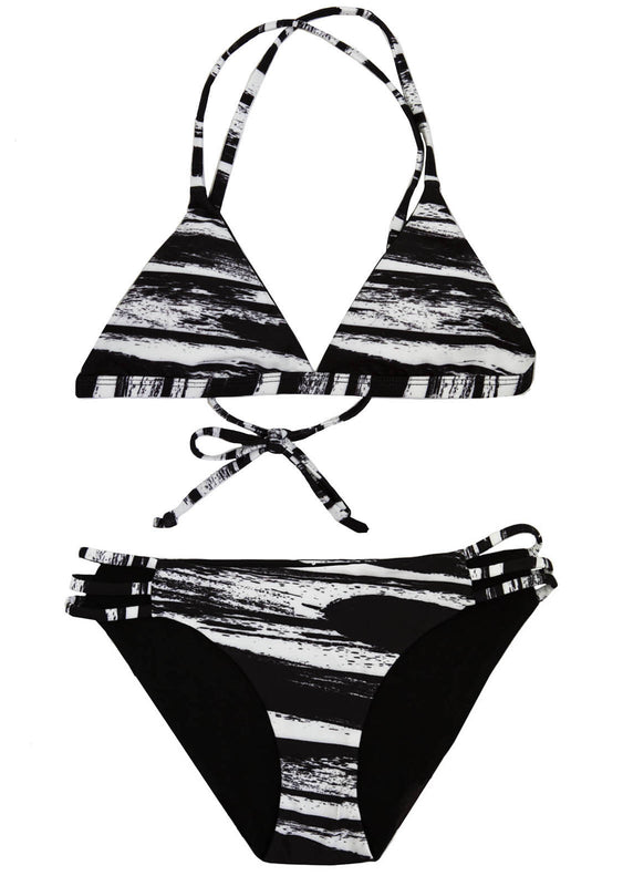 Black & White 2-PIECE Girls Bikini SET