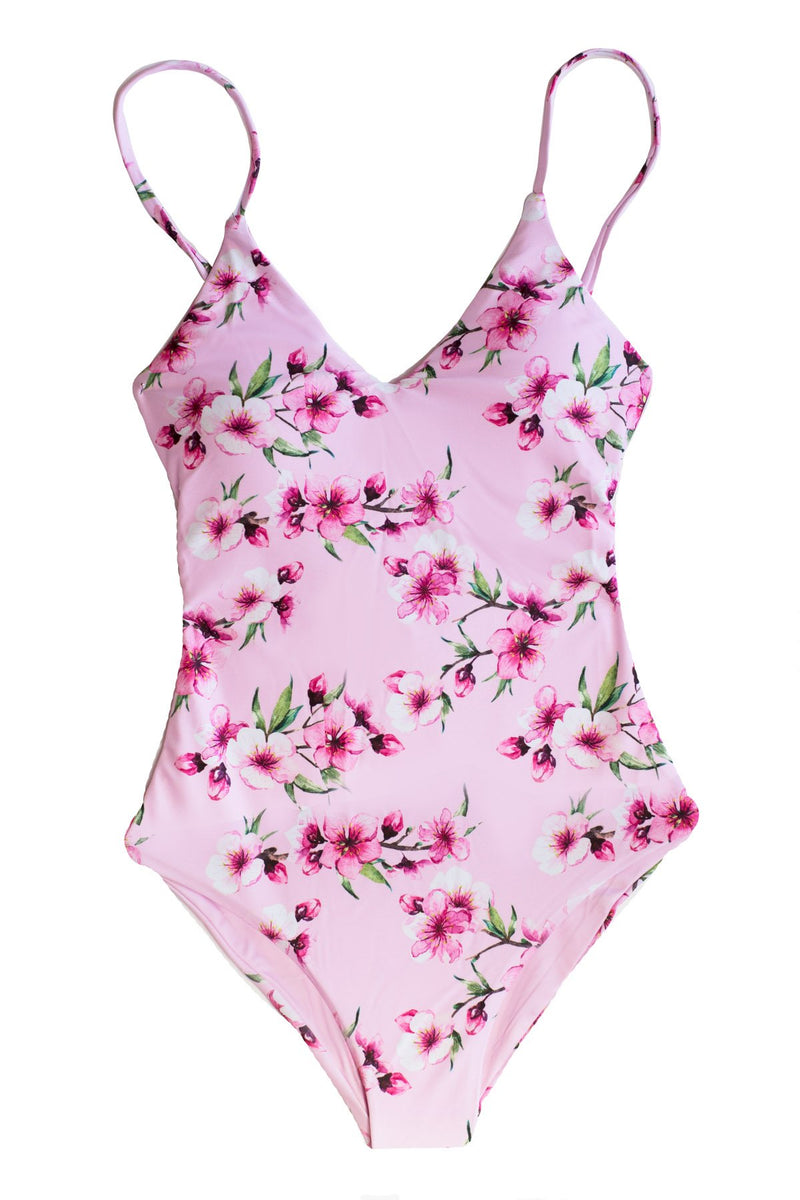 Flowa Powa - Pink Floral One Piece Swimsuit – Chance Loves