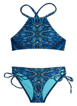 Indigo Azul 2-Piece Bikini SET Girls 8 and 10 by Chance Loves Swimwear