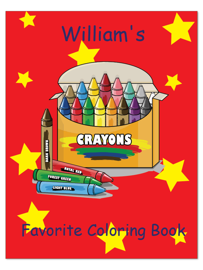 Charles s Birthday Coloring Book Kids Personalized Books A Color