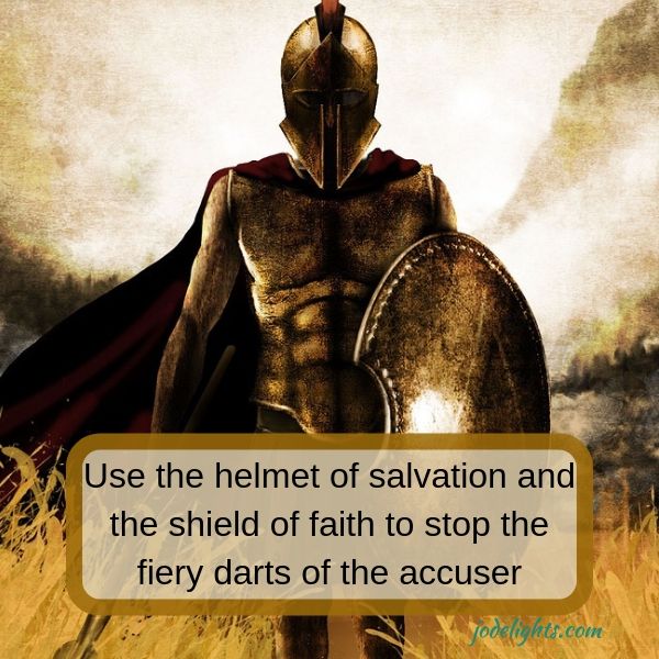 helmet of salvation shield of faith