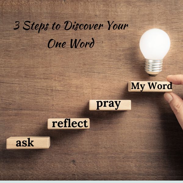 3 steps to discover your one word