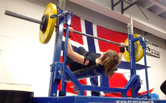 Female Powerlifter - Benchpress