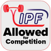 Allowed for use in IPF competitions