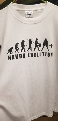 T-shirt Nauru Evolution