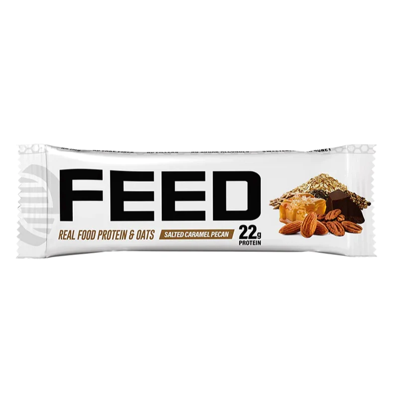 Nutrabolics Feed Bar - Salted Caramel Pecan - Inner Strength Products