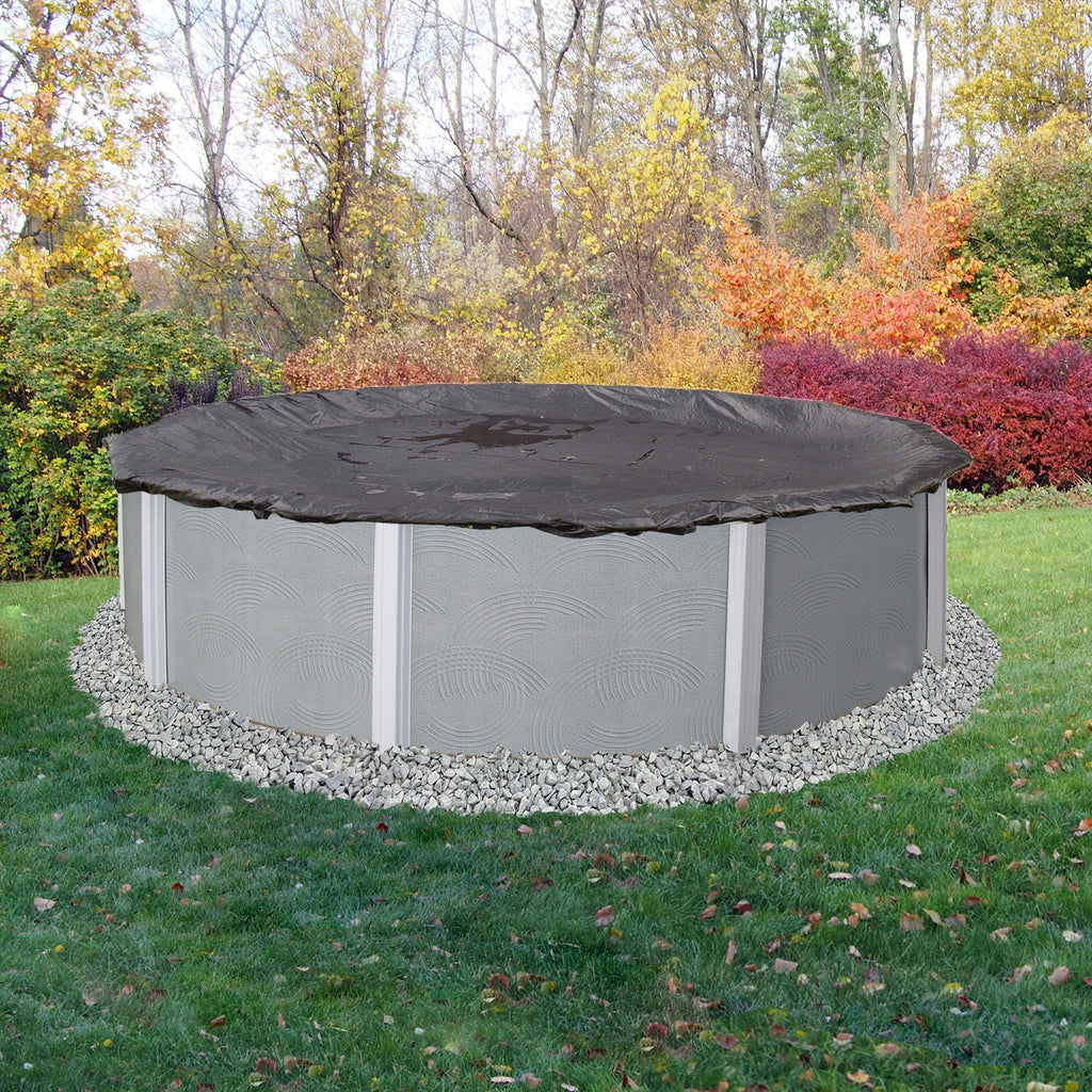 Rugged Mesh Above Ground Pool Winter Cover – Blue Wave Products