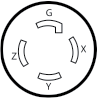 L15-30 Locking Receptacle 