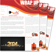 Issue 46 of the WRAP UP Newsletter by AC WORKS®