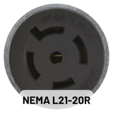 NEMA L21-20R Outlet