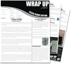 Issue Thirty Three of the WRAP UP Newsletter - Black Friday Edition 2022