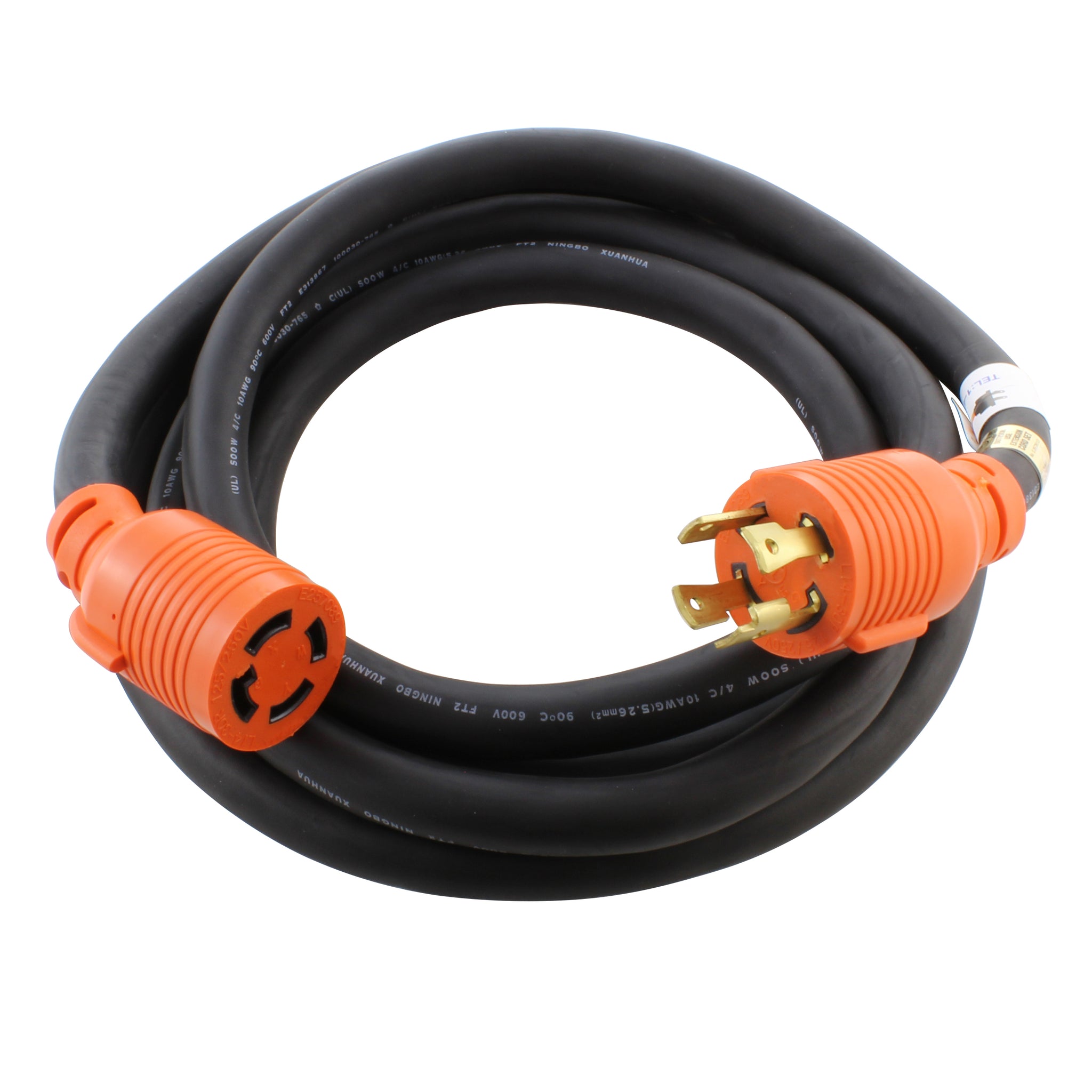 30 amp generator cord 40 foot