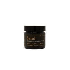 gentle exfoliation with sand body polish from all good minerals