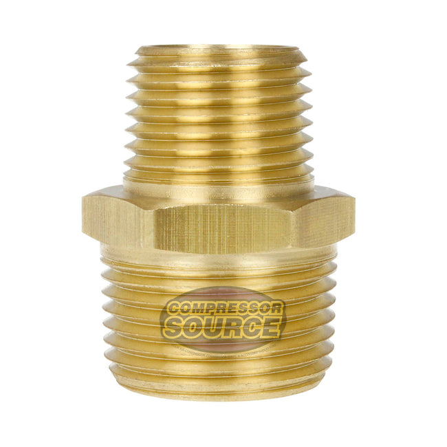 Champion Hex Nipple Brass 1/8in - HC54