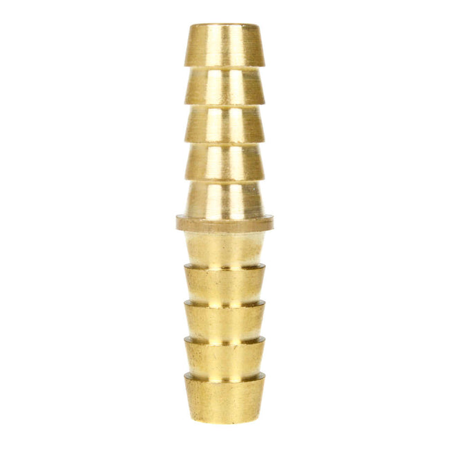 1/4 Hose Inner Diameter Hose Barb Splicer Solid Yellow Brass Straight –  compressor-source