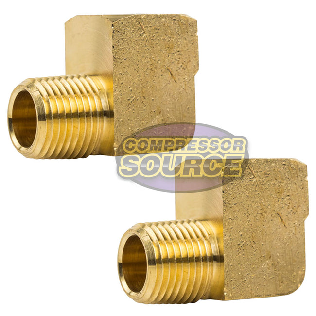 Legines 90 Degree Brass Street Elbow 3/8 NPT Male x 3/8 NPT Female Forged Pipe  Fitting (Pack of 2) : : Tools & Home Improvement