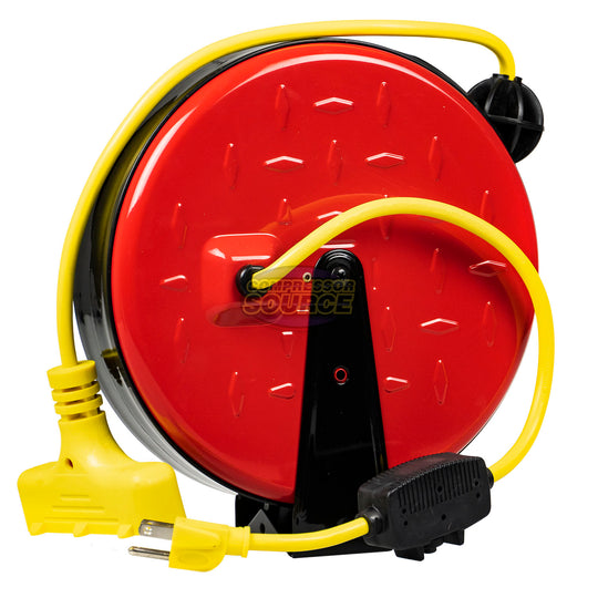 IRON FORGE CABLE 30Ft Retractable Extension Cord Reel with Breaker India
