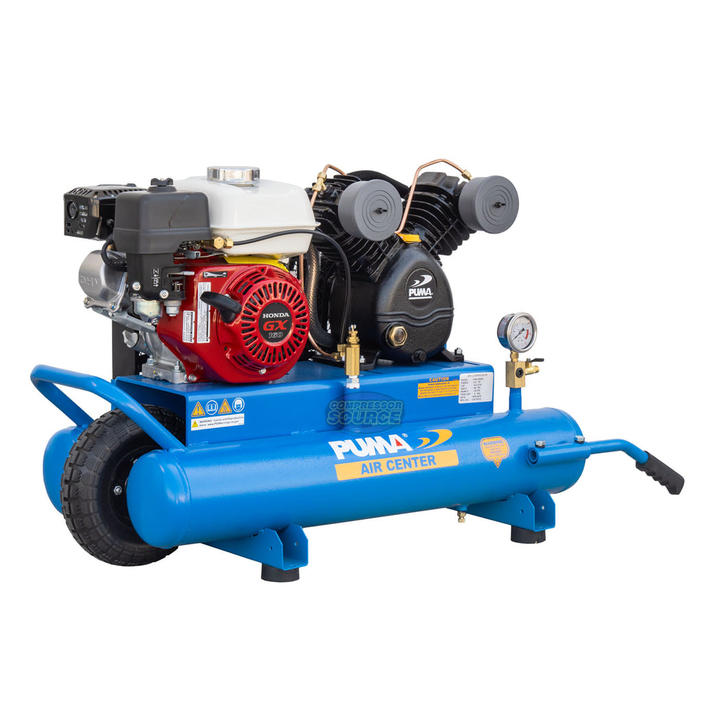puma gas powered air compressor