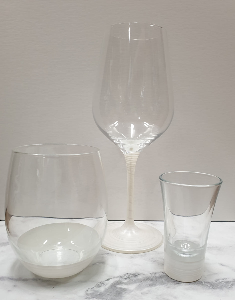 Assorted wine glasses-White – Cobbler rd
