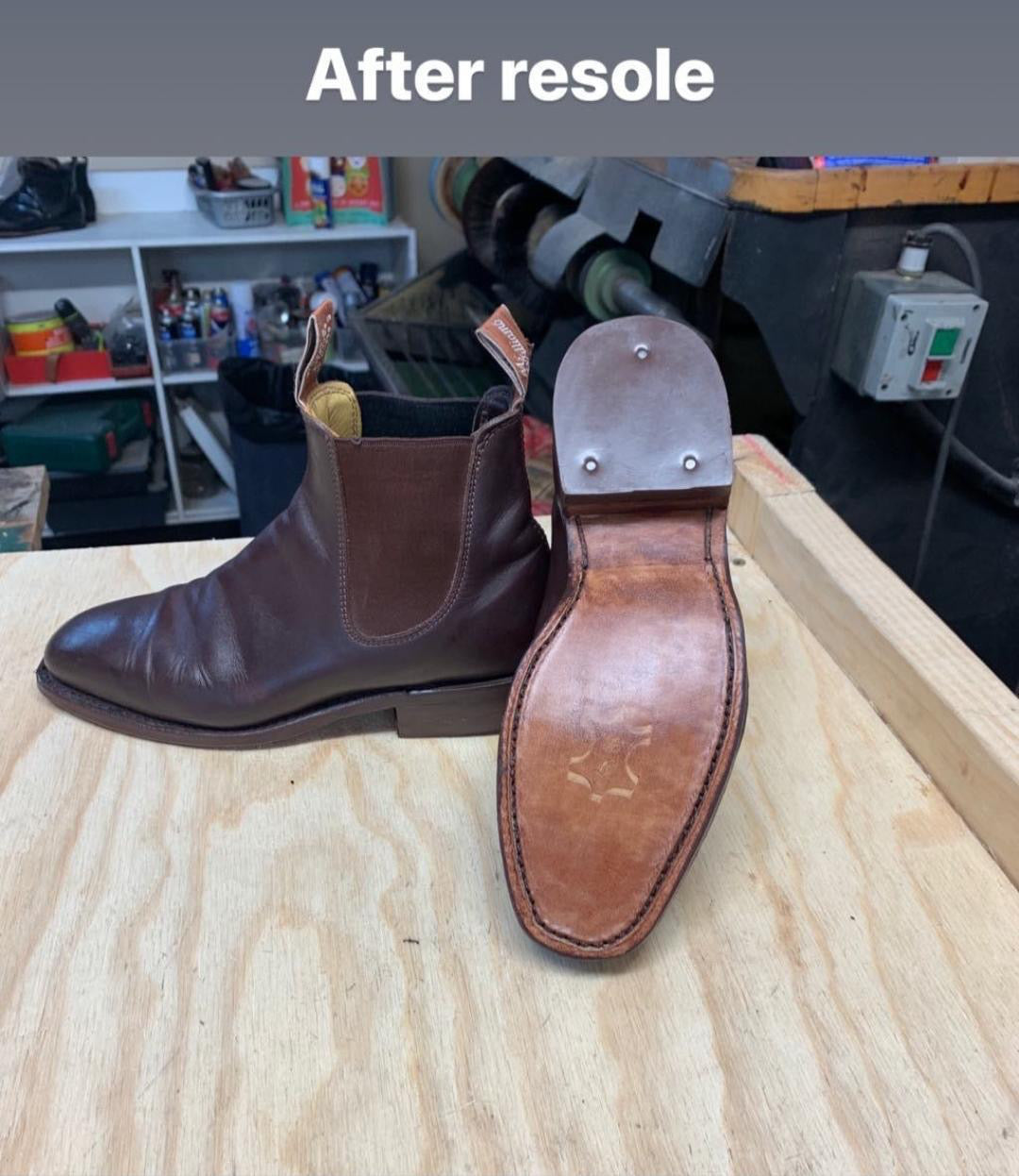 rm williams resole boots