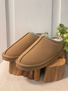 Fur Lined Slipper Mules