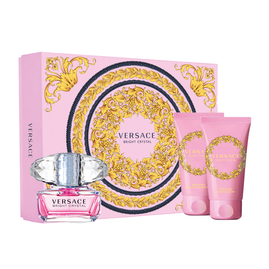 Versace Bright Crystal Eau De Toilette 50ml Gift Set* - Perfume Clearance  Centre