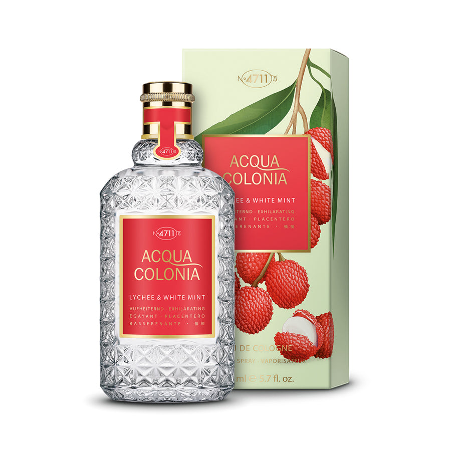 4711 Acqua Colonia Lychee & White Mint Eau De Cologne 170ml