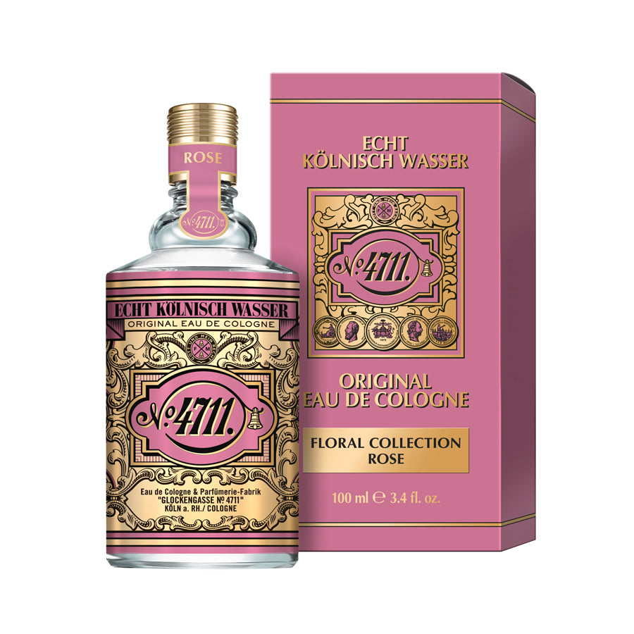 4711 Floral Collection Rose Eau De Cologne 100ml