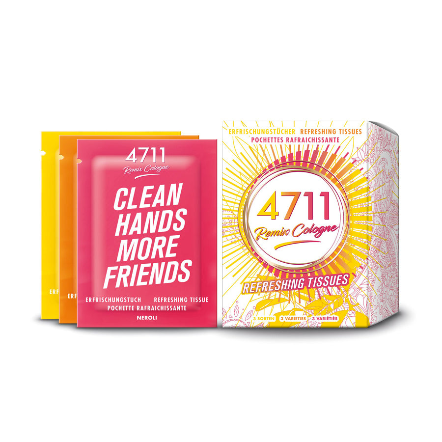 4711 Remix Eau De Cologne Refreshing Tissues 10 pieces