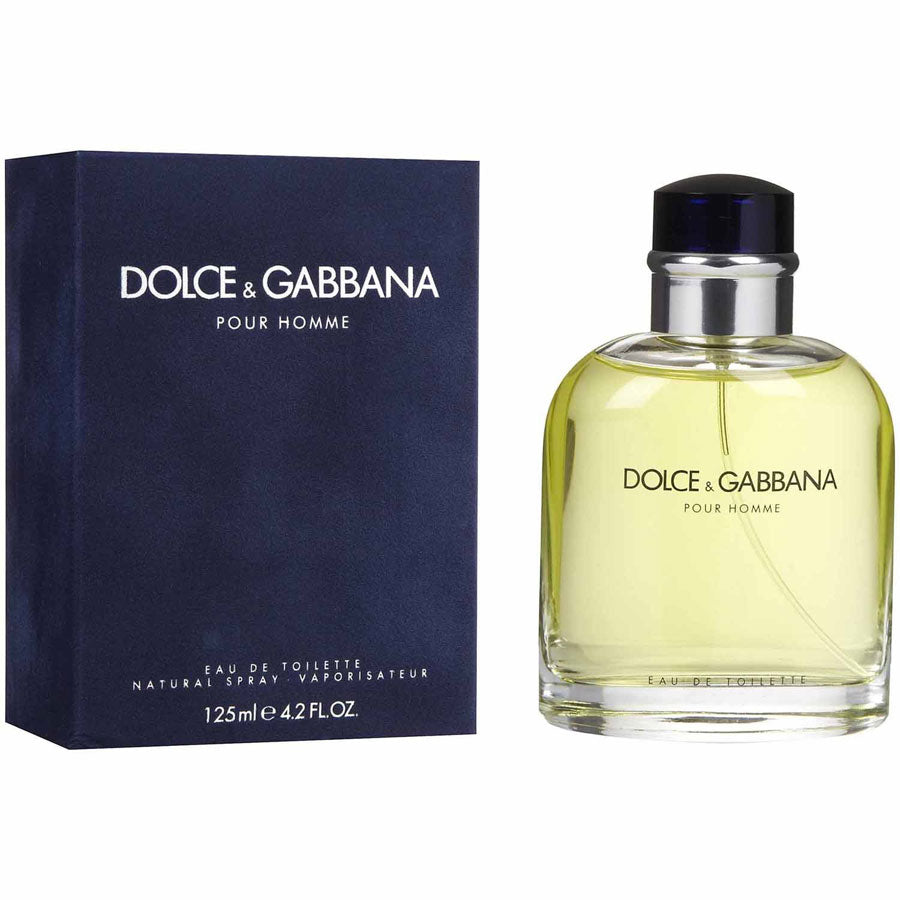 Dolce & Gabbana Pour Homme Eau De Toilette 125ml - Perfume Clearance Centre
