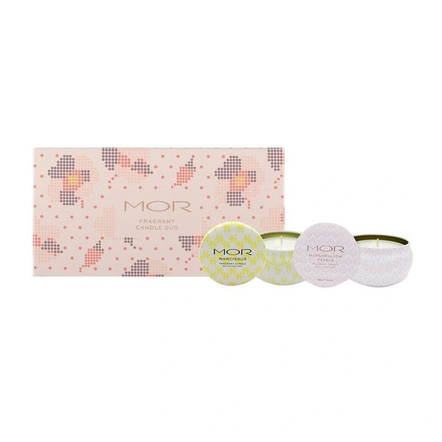 MOR Sugar Dust Fragrant Candle Duo