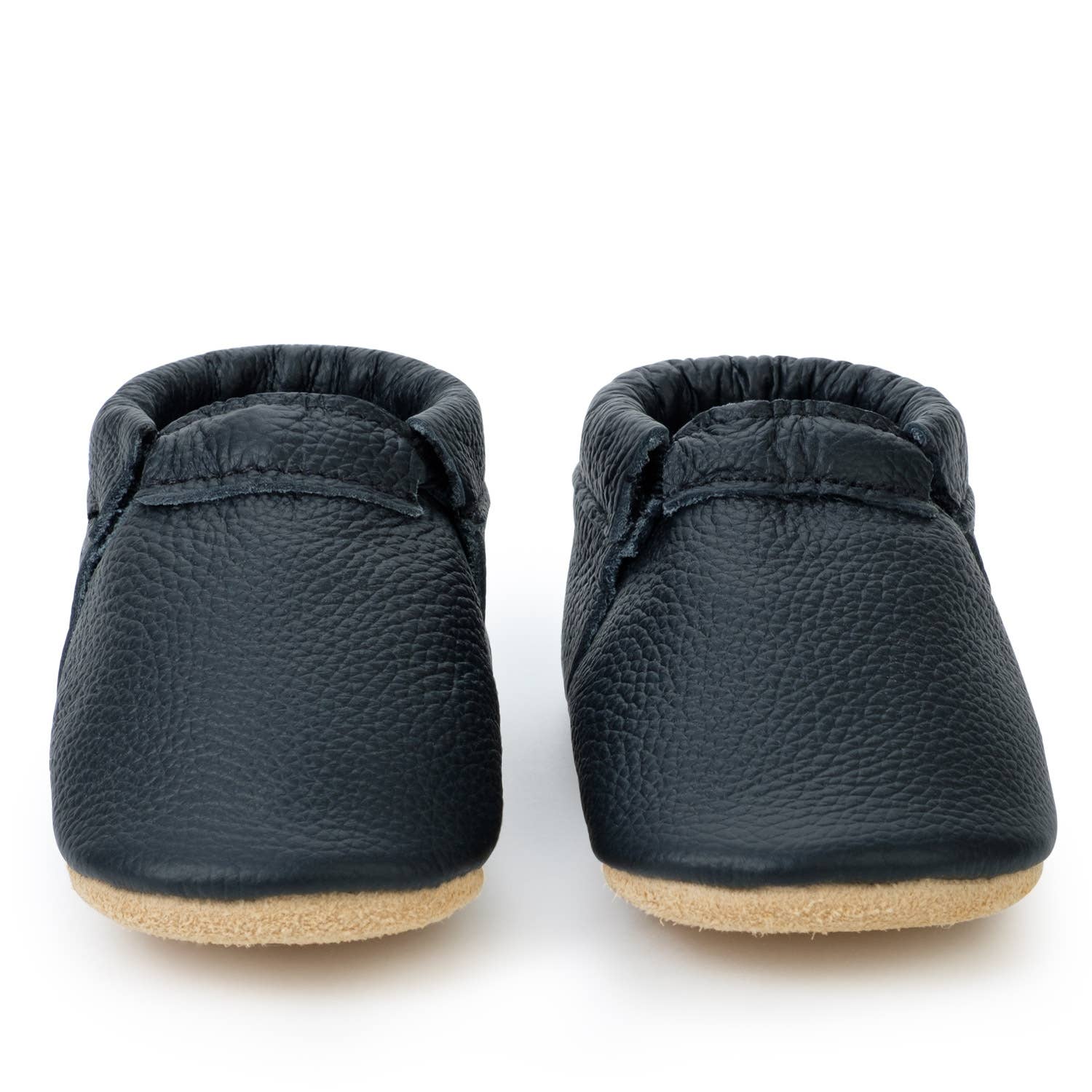 fringeless baby moccasins