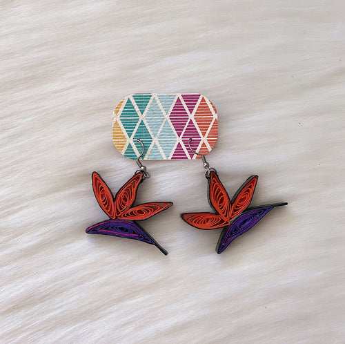 Death By Scrapbooking Gift Bird of Paradise Earrings Bird of Paradise Earrings | sungkyulgapa  sungkyulgapa