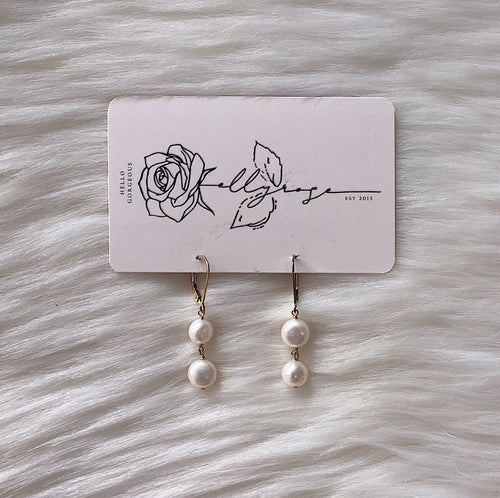 Elly Rose Jewelry Jewelry Amara Pearl Earrings Amara Pearl Earrings | Handmade Modern Jewelry | Elly Rose Jewelry sungkyulgapa