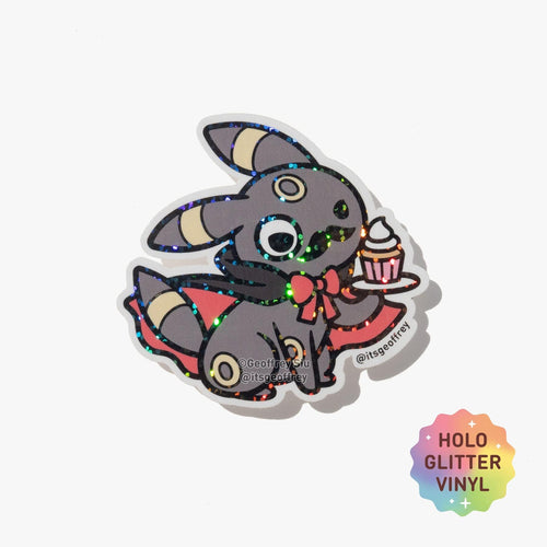 Geoffrey Siu Art Stationary Lump Sumbreon Glitter Sticker Lump Sumbreon Glitter Sticker | Geoffrey Siu Art at sungkyulgapa sungkyulgapa