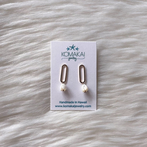 Komakai Jewelry Jewelry Staple and Pikake Earrings Pikake Earrings | Dainty Gemstone Jewelry | Valia H sungkyulgapa