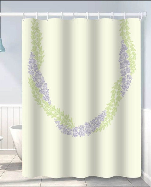 Mahina Made Home Shower Curtain in Lei Pili Shower Curtain in Kalo l Mahina Made l sungkyulgapa sungkyulgapa